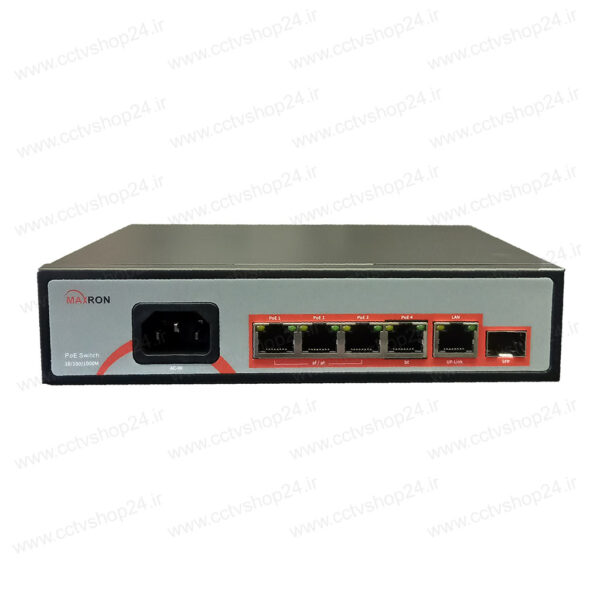 سوییچ شبکه 4 پورت مکسرون MSW-3104GP-1GL-65I